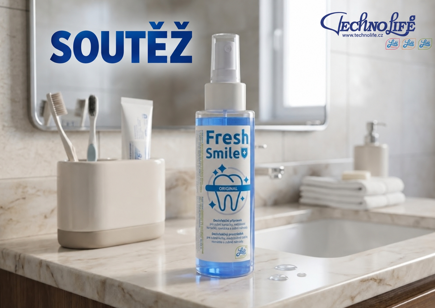 Fresh Smile zve do soutěže: Ve hře je koloběžka Sencor i další hodnotné ceny